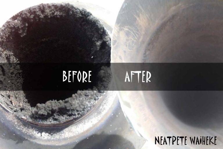 Chimneys before and after